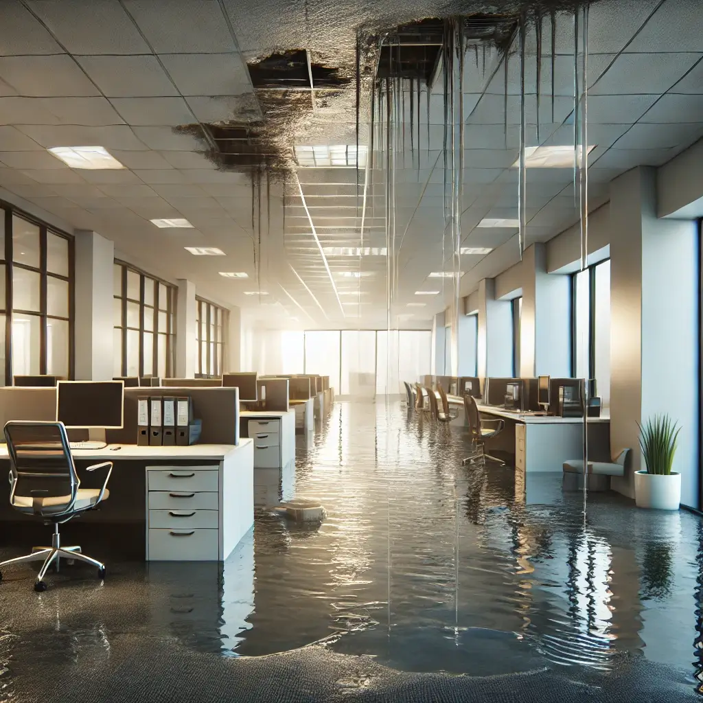 Water damage restoration commercial1
