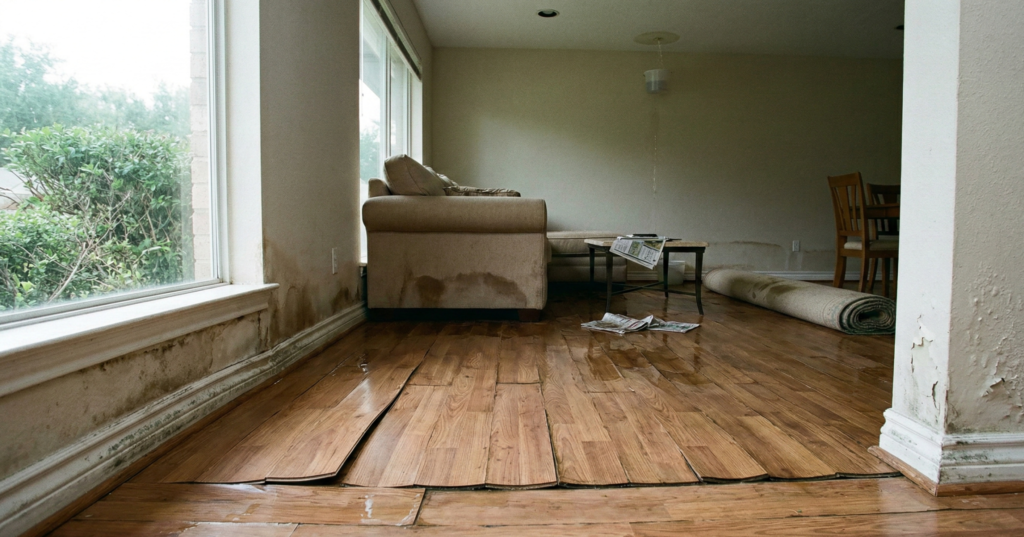 water damage restoration service thomasville ncindustrial air movers on wet carpet