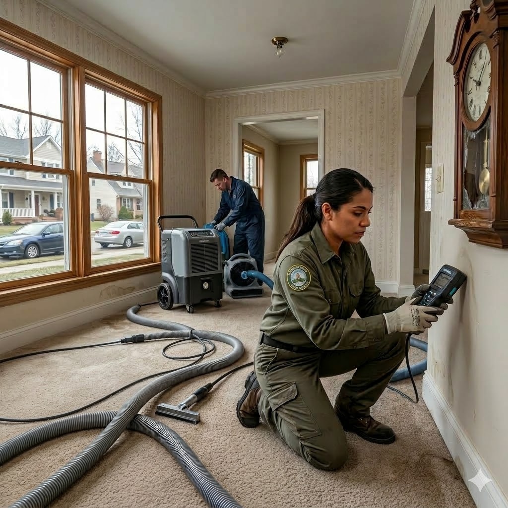 water damage restoration anderson