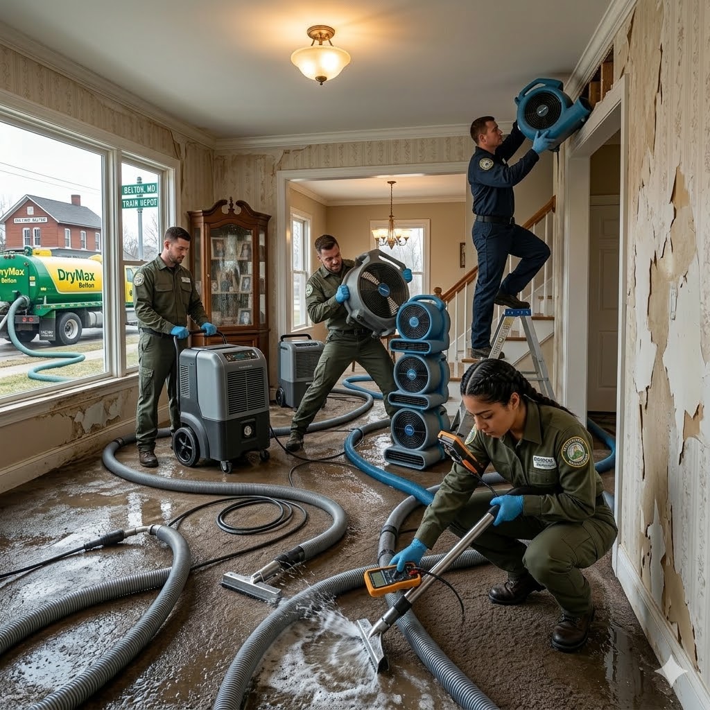 water damage restoration belton