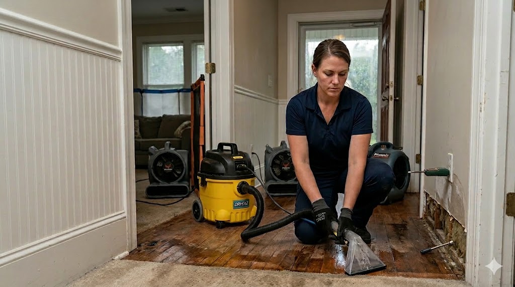 water damage restoration easley